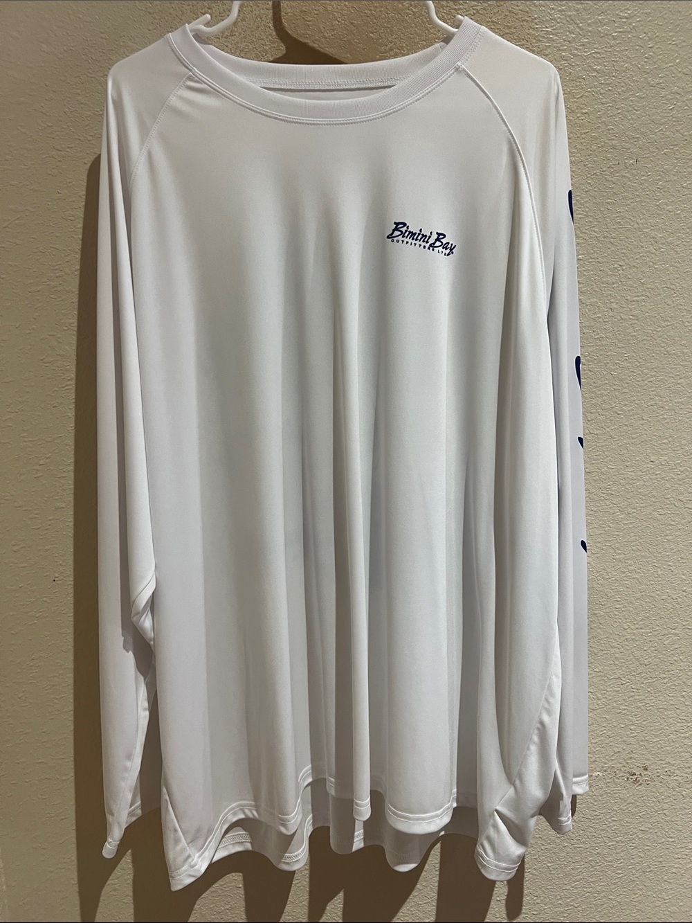 Bimini Bay Men’s Long-Sleeve Performance Shirt in White